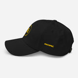 FacSpec Embroidered Dad Hat, black left side view