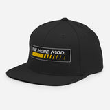 FacSpec One More Mod Snapback Hat, black left front view