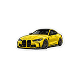 FacSpec G82 Slap Sticker, 4 × 4 inch vinyl sticker