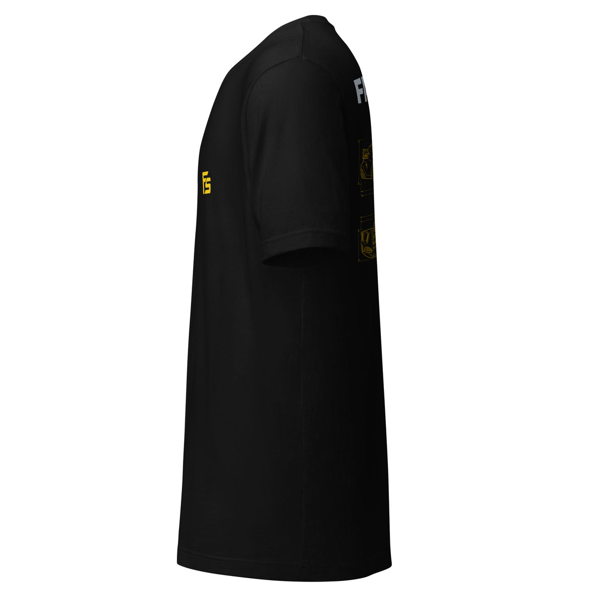 FacSpec Coupe Study Graphic T-Shirt, black left view