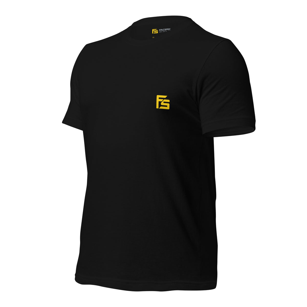 FacSpec Coupe Study Graphic T-Shirt, black left front view