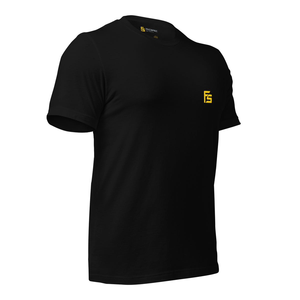 FacSpec Coupe Study Graphic T-Shirt, black right front view