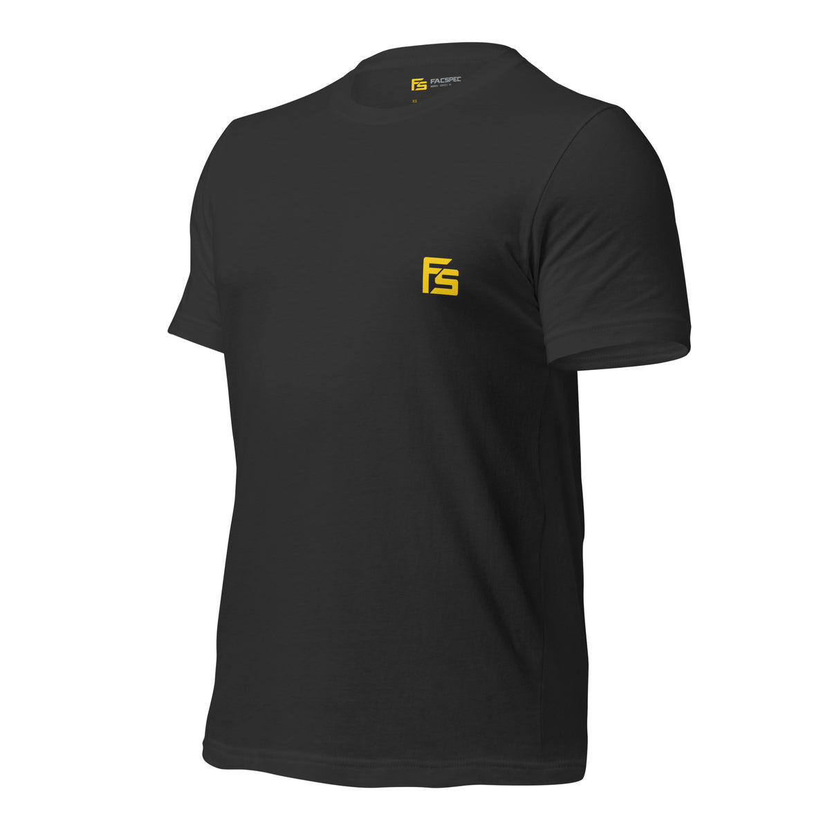 FacSpec Coupe Study Graphic T-Shirt, dark grey left front view