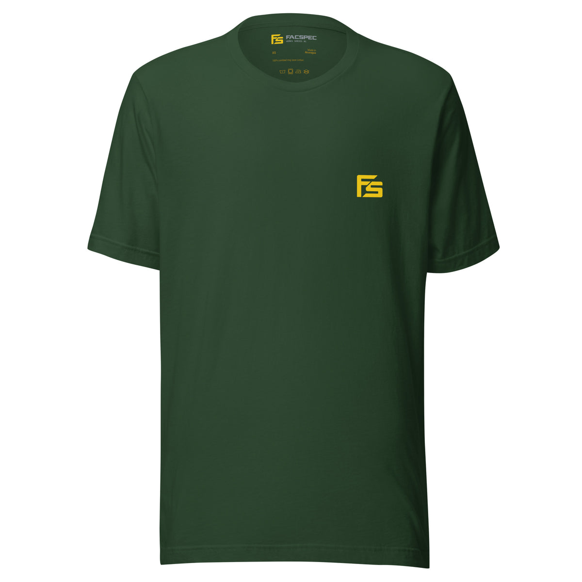 FacSpec Coupe Study Graphic T-Shirt, forest front view