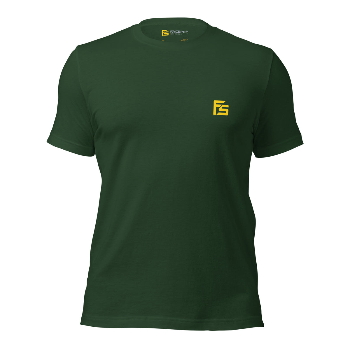 FacSpec Coupe Study Graphic T-Shirt, forest front view