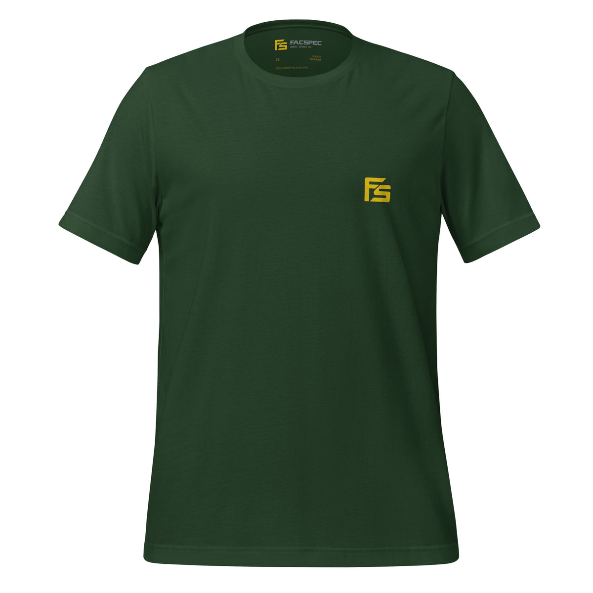 FacSpec Coupe Study Graphic T-Shirt, forest front view