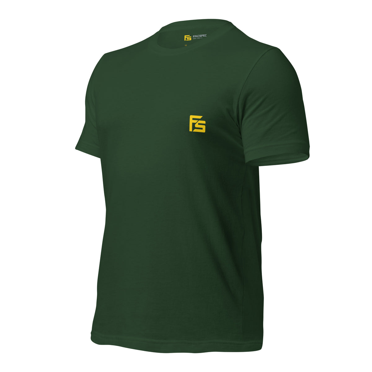 FacSpec Coupe Study Graphic T-Shirt, forest left front view