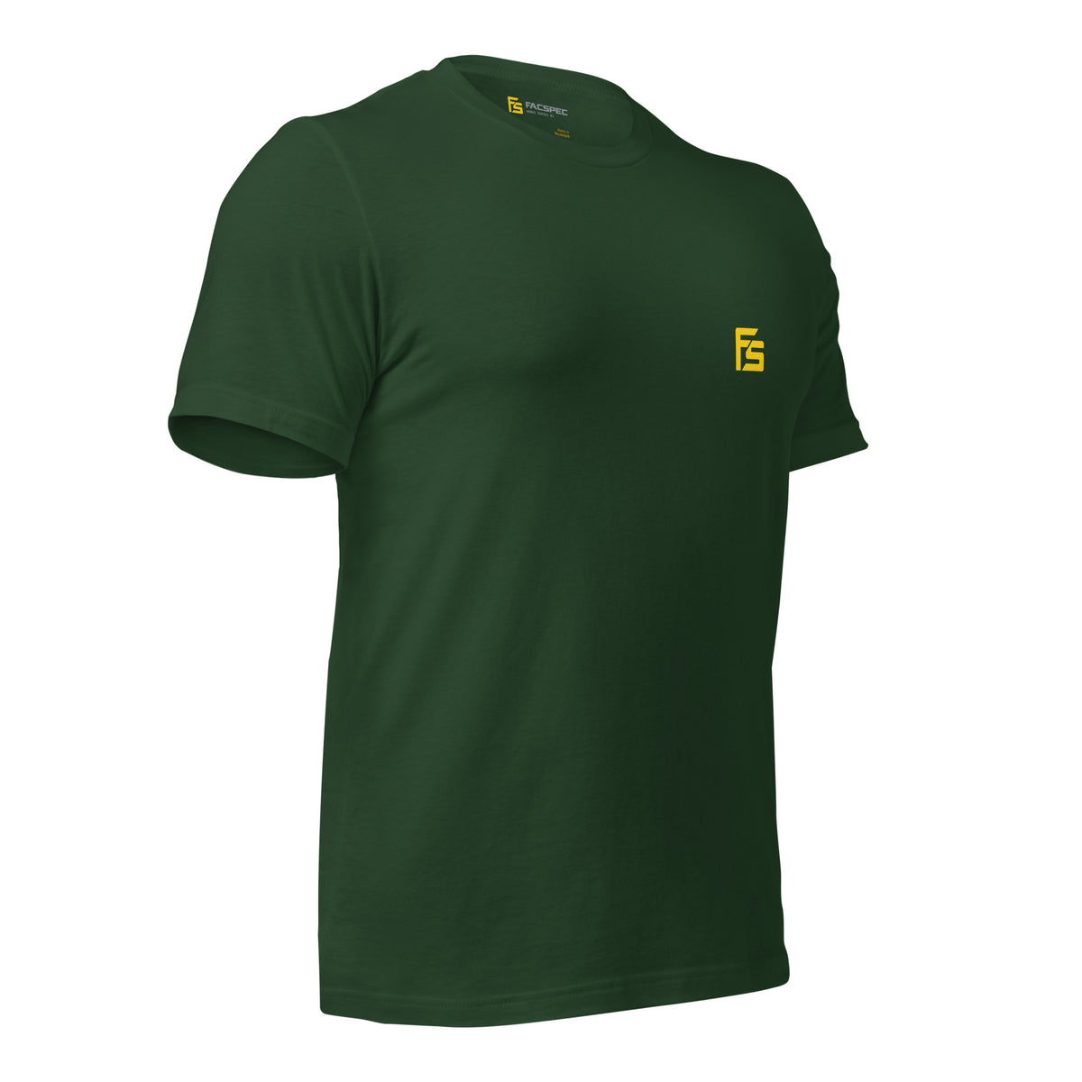 FacSpec Coupe Study Graphic T-Shirt, forest right front view