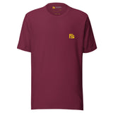 FacSpec Coupe Study Graphic T-Shirt, maroon front view
