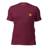 FacSpec Coupe Study Graphic T-Shirt, maroon front view